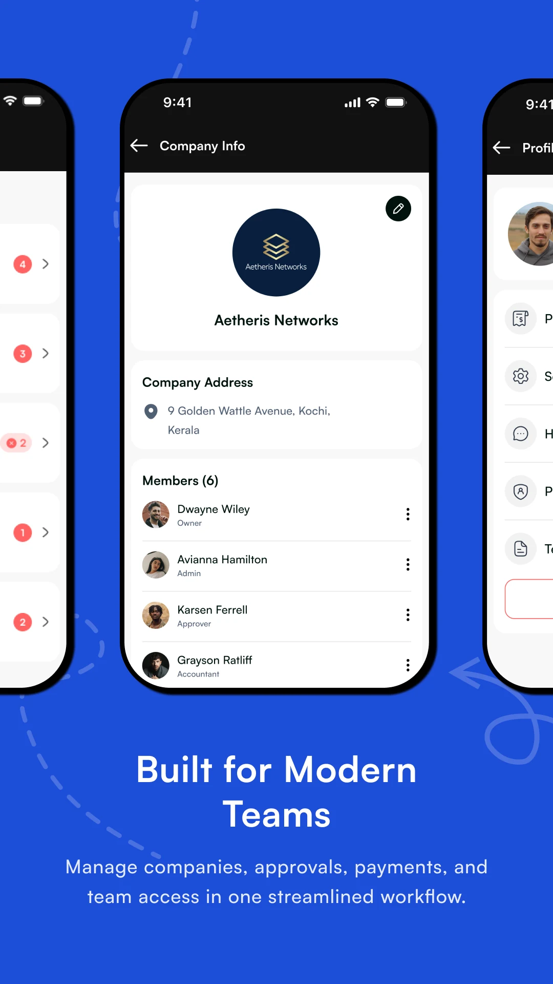 PeProof company information and team members